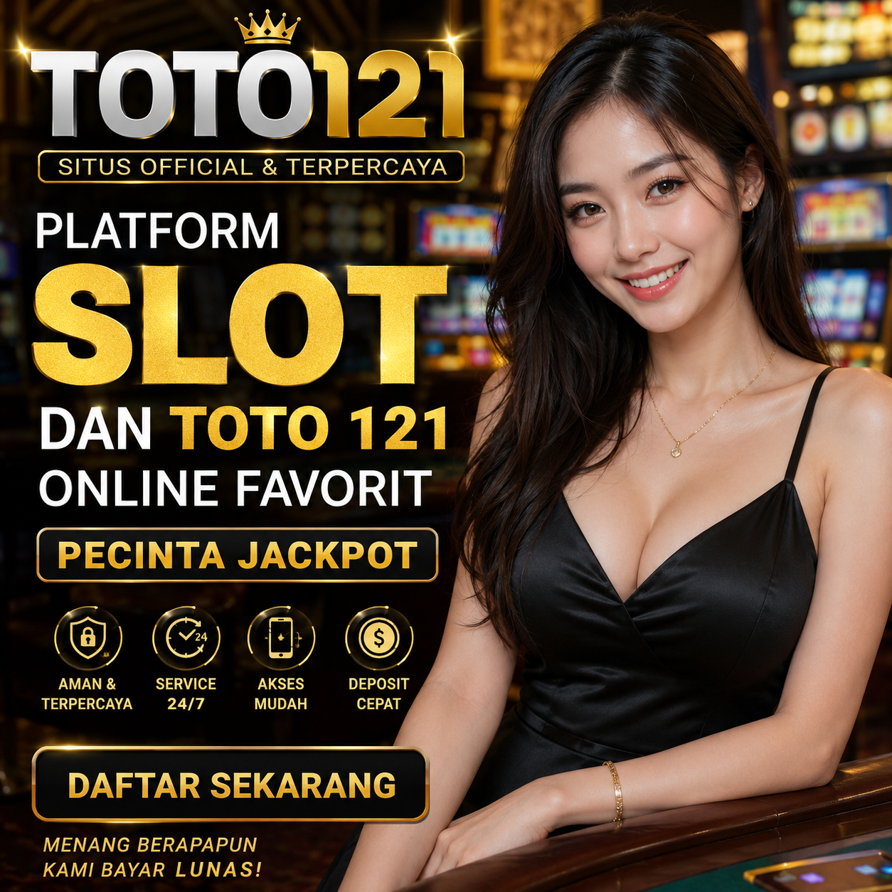 TOTO121 - Platform Slot dan TOTO 121 Online Favorit Pecinta Jackpot